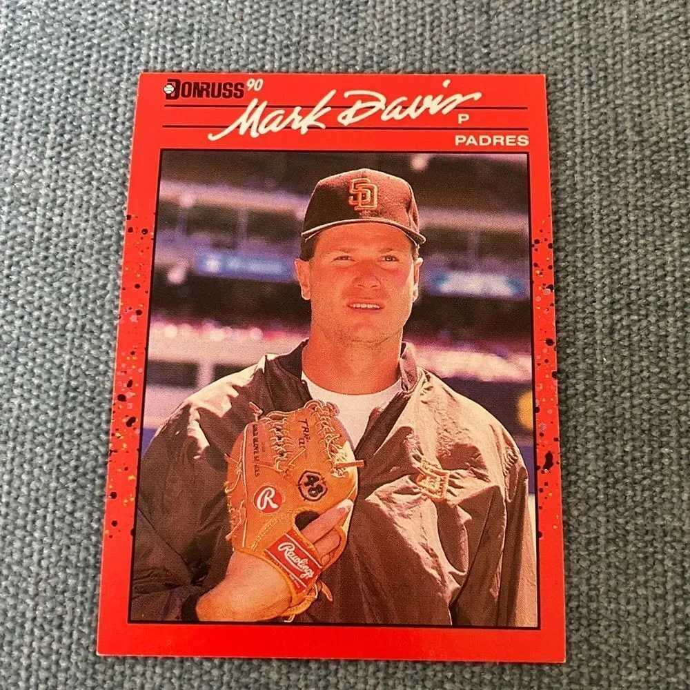 1990 Donruss San Diego Padres Baseball Card Trading Card